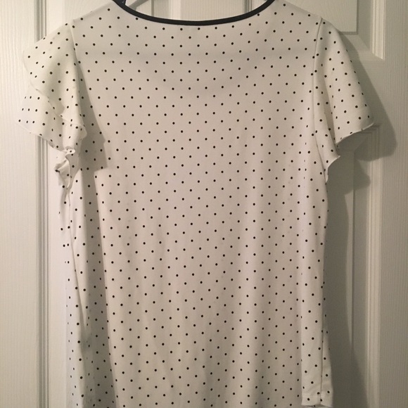 Polka Dot Ruffle Top! - Picture 3 of 4